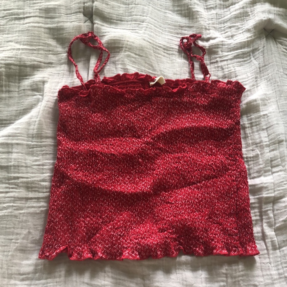 Brandy Melville Ruched Tank Top